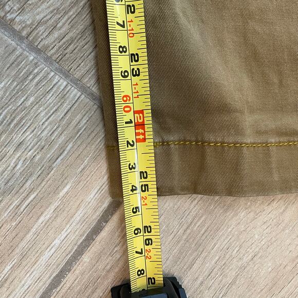 cabi Women’s Size 4 Paperbag Waist Pants Khaki Beige Tie Belt Utility Style 5693 - Picture 6 of 8